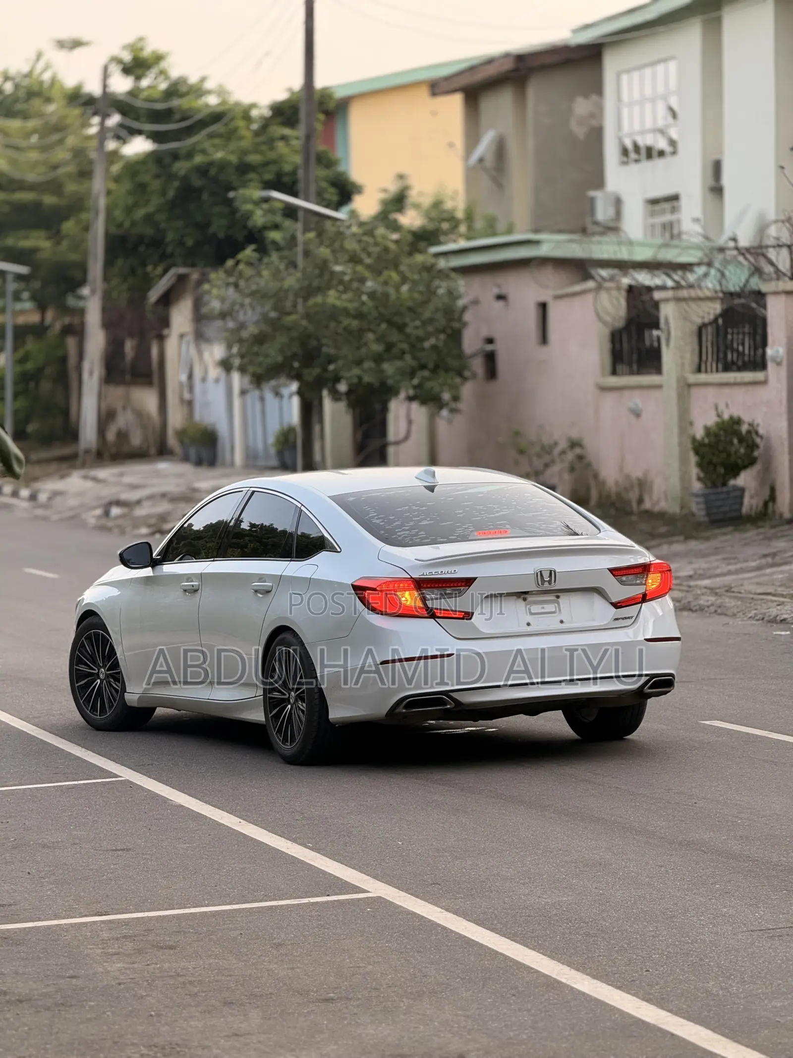 Honda Accord Sport (1.5L 4cyl Turbo 6M) 2019 White