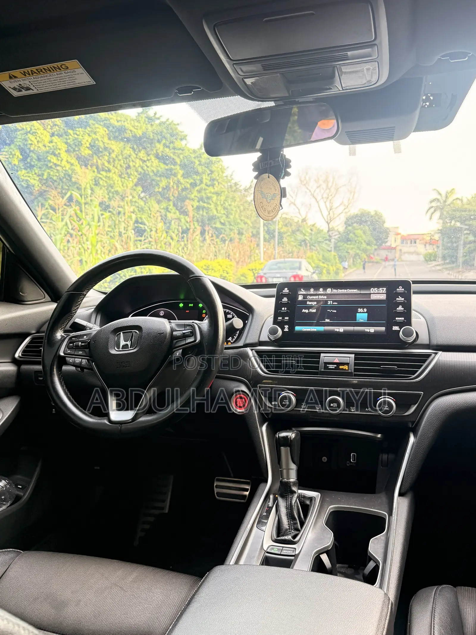 Honda Accord Sport (1.5L 4cyl Turbo 6M) 2019 White