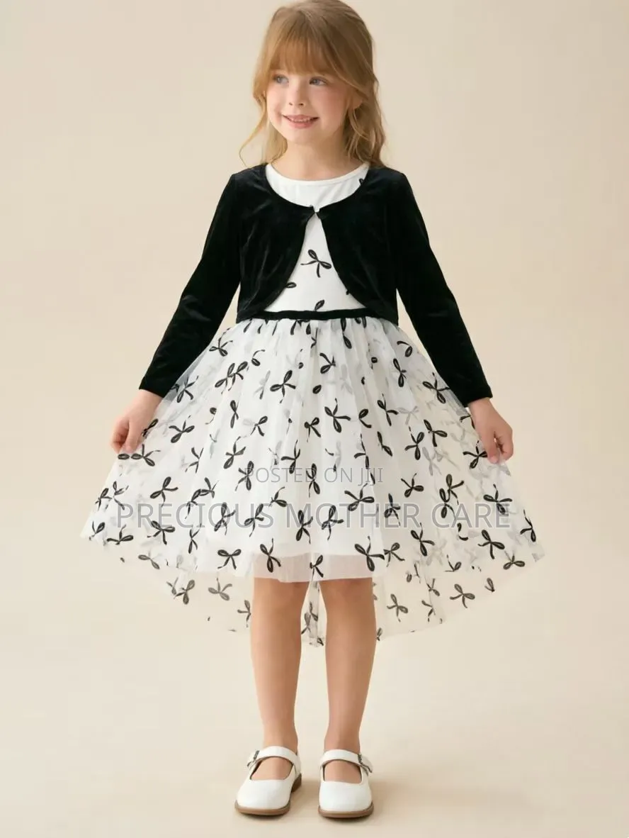 Girl Ball Dress With Jacket 2 Pics