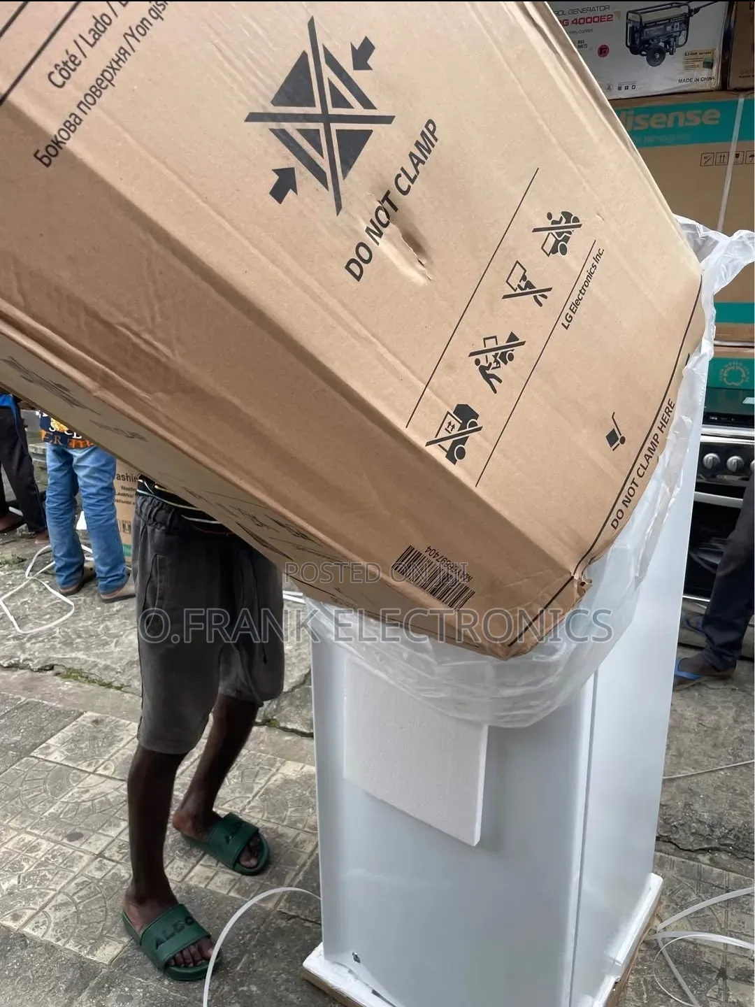 LG Upright Standing Freezer