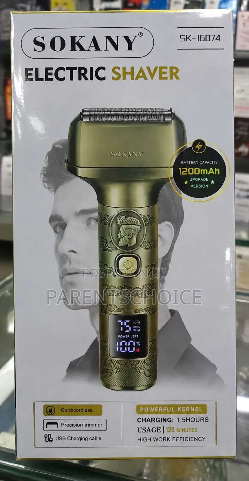 Sokany Shaver for Unisex - Rose Gold
