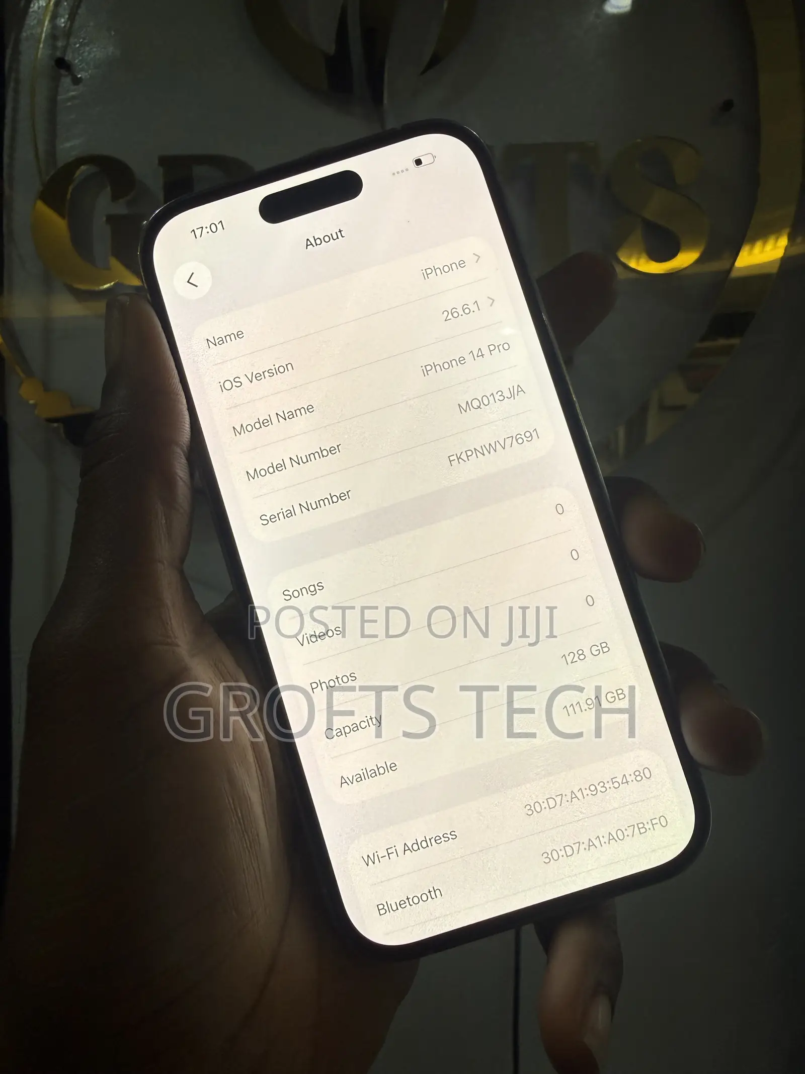 Apple iPhone 14 Pro 128 GB White