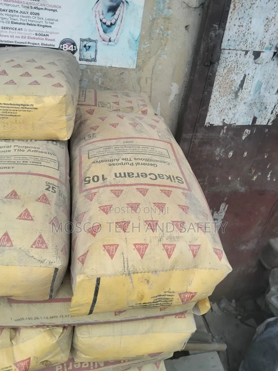 Sika Nigeria Cement (25kg Bag)
