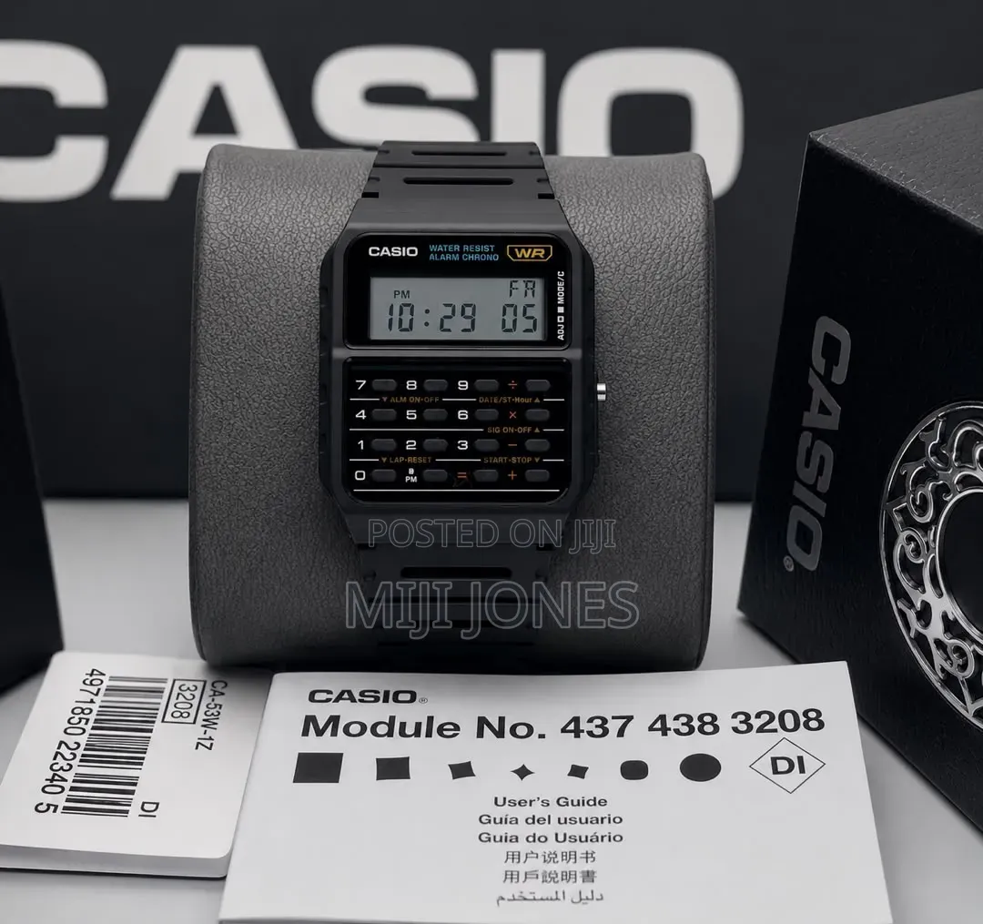 The Icon  CASIO CA-53W Calculator Watch – 100% Original*
