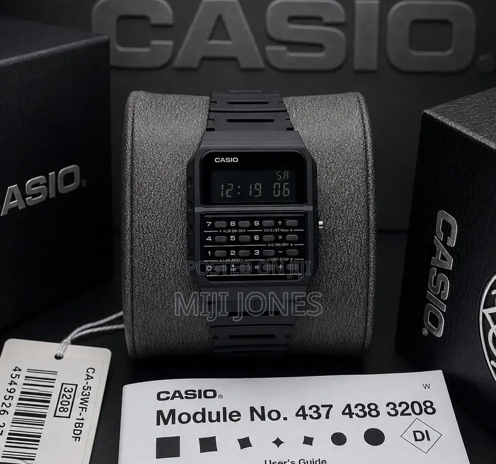 The Icon  CASIO CA-53W Calculator Watch – 100% Original*