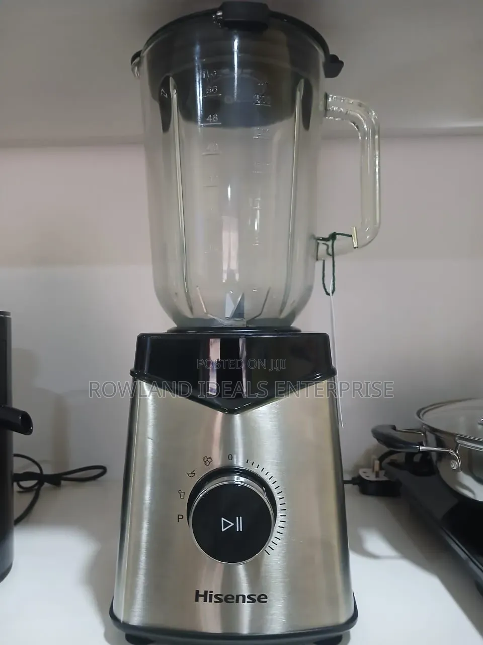 Hisense Blender 1.5L Sliver Glass