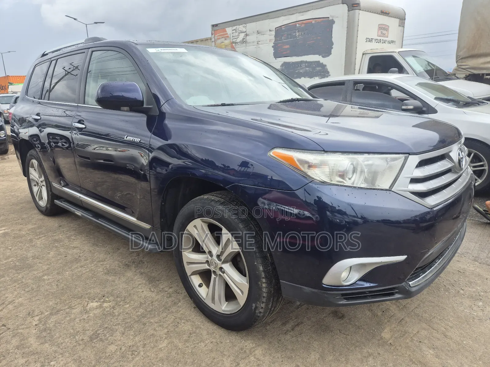 Toyota Highlander Limited 3.5l 4WD 2013 Blue