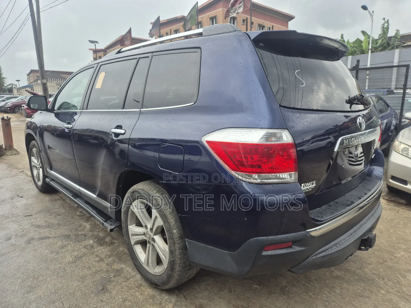 Toyota Highlander Limited 3.5l 4WD 2013 Blue