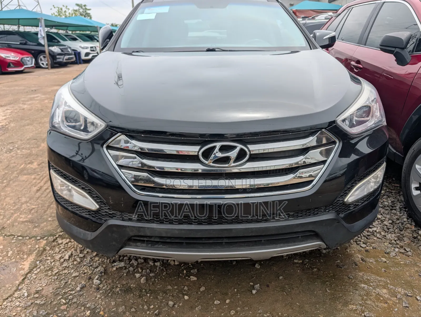 Hyundai Santa Fe Limited 4dr SUV (3.3L 6cyl 6A) 2014 Black