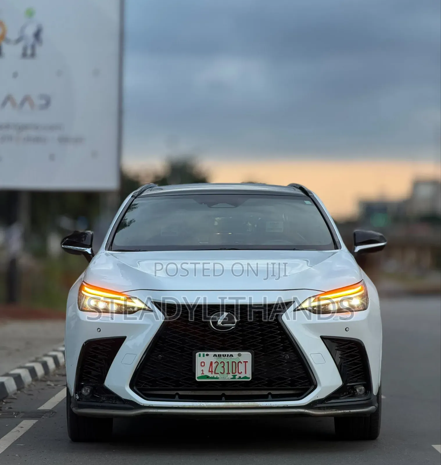 Lexus NX 350 F SPORT Handling AWD 2024 White