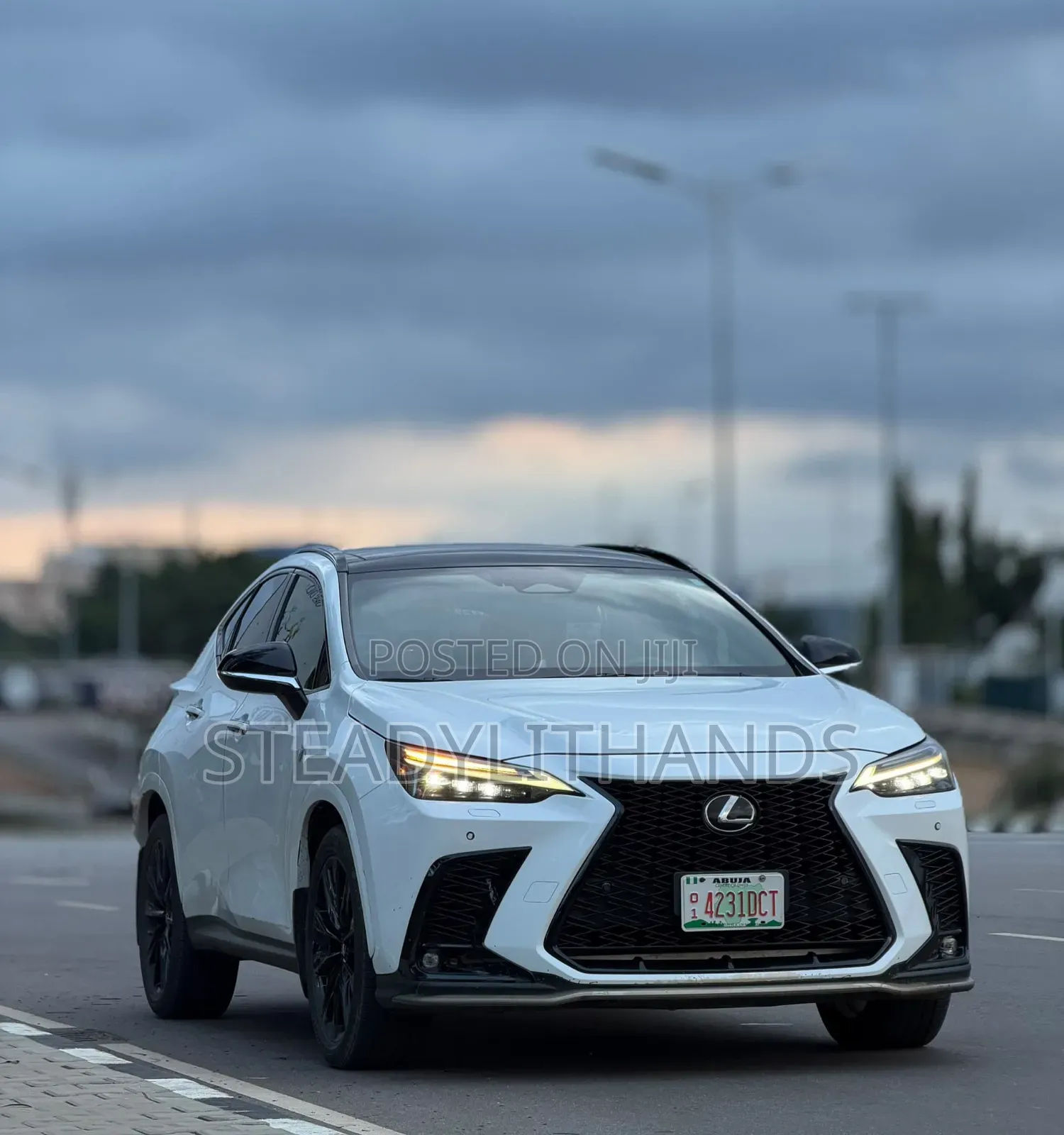 Lexus NX 350 F SPORT Handling AWD 2024 White