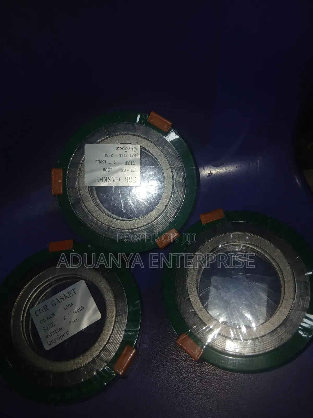 2" × Class 150 Asmb B16:20 Spiral Wound Gasket