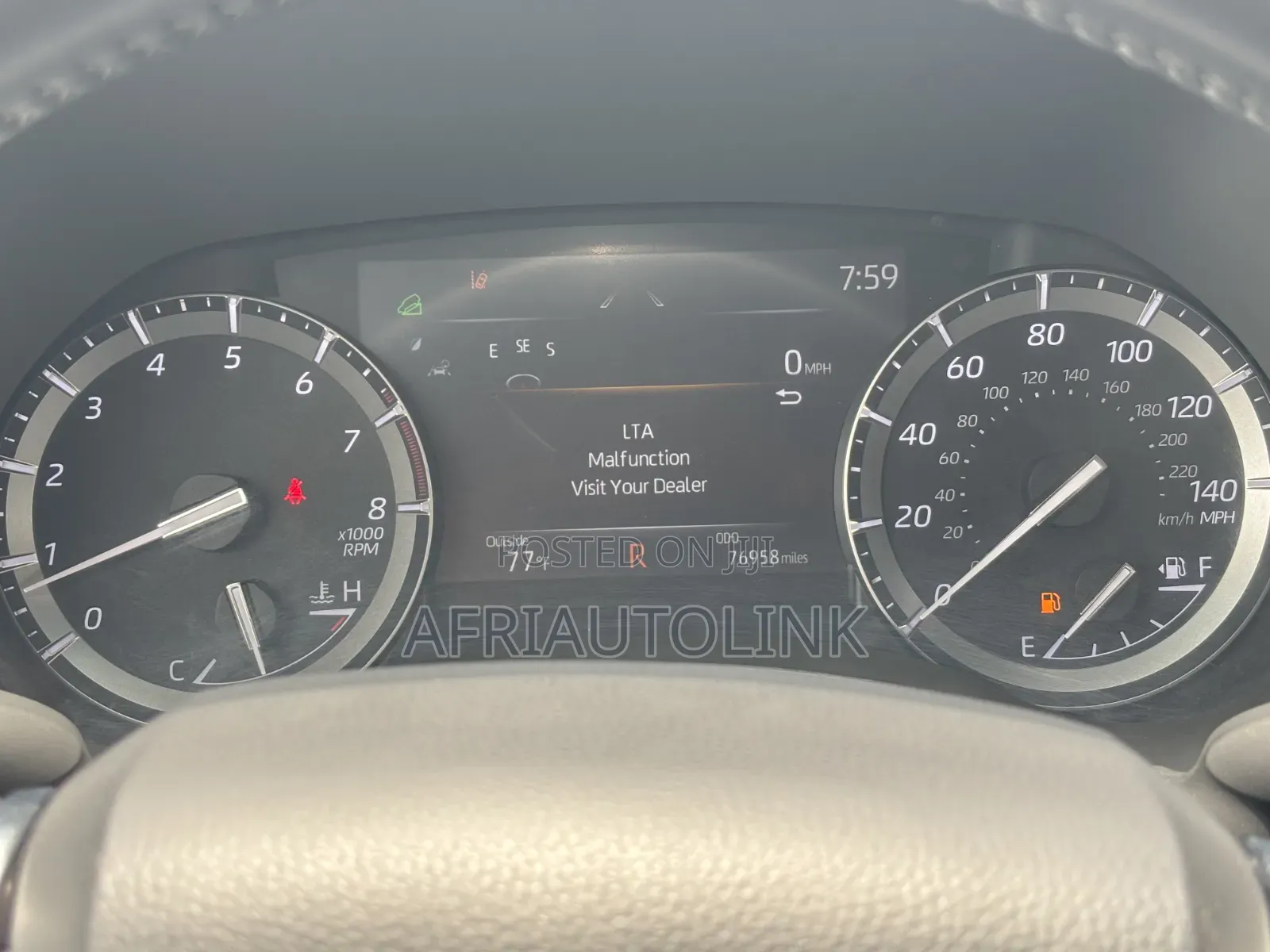 Toyota Highlander Limited 2021 Red