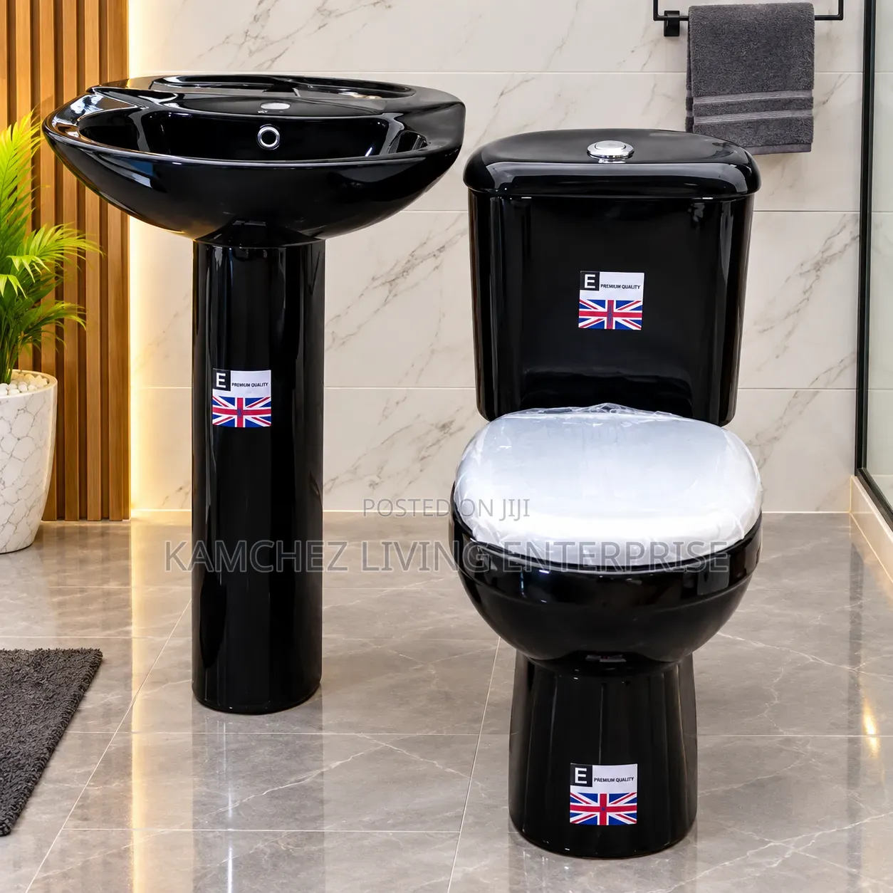 Quality Eagle Standard Black Water Closet