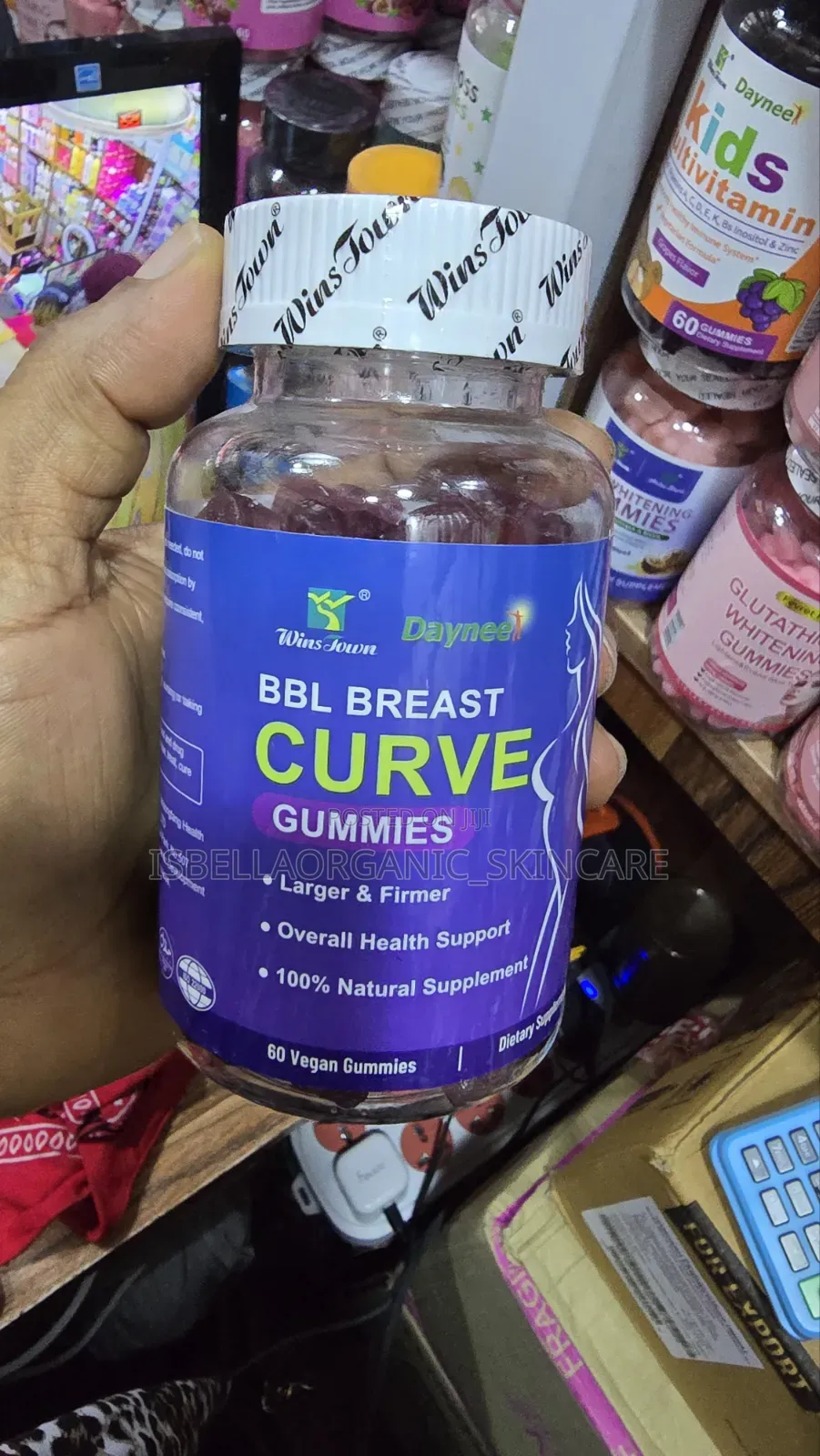 Daynee BBL Breast Curve Gummies