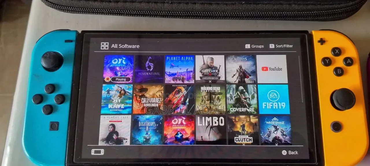 Nintendo Switch Oled With Games