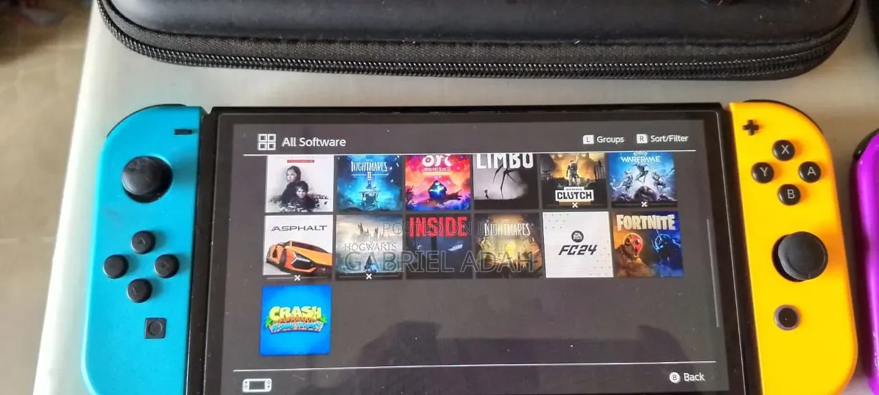 Nintendo Switch Oled With Games