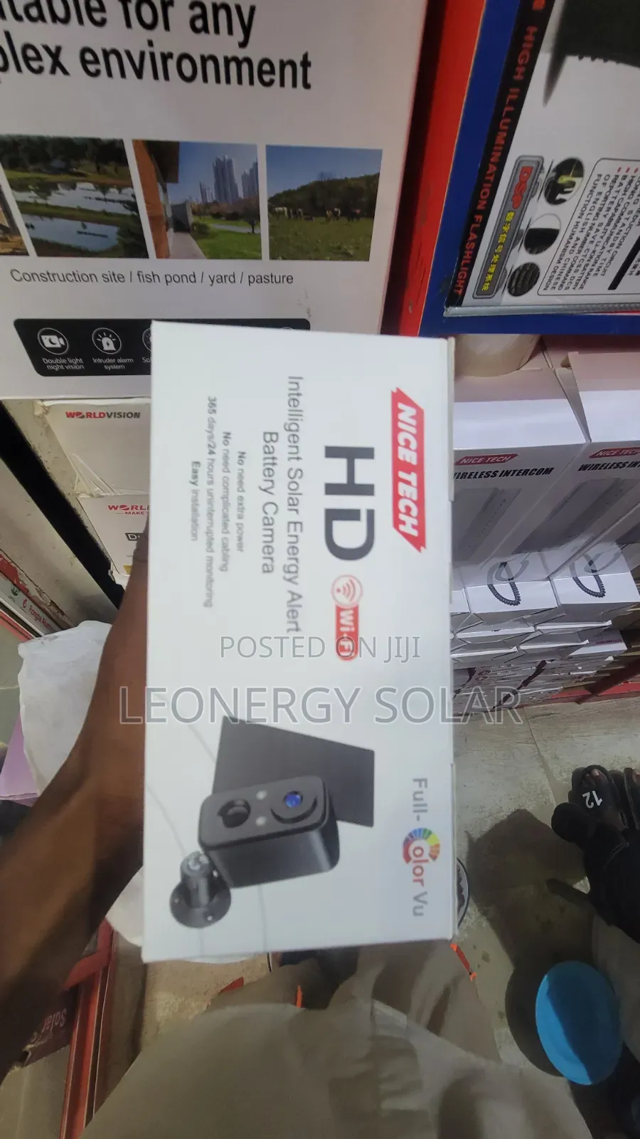 Ubox Wifi Only Indoor Camera (With Panel)