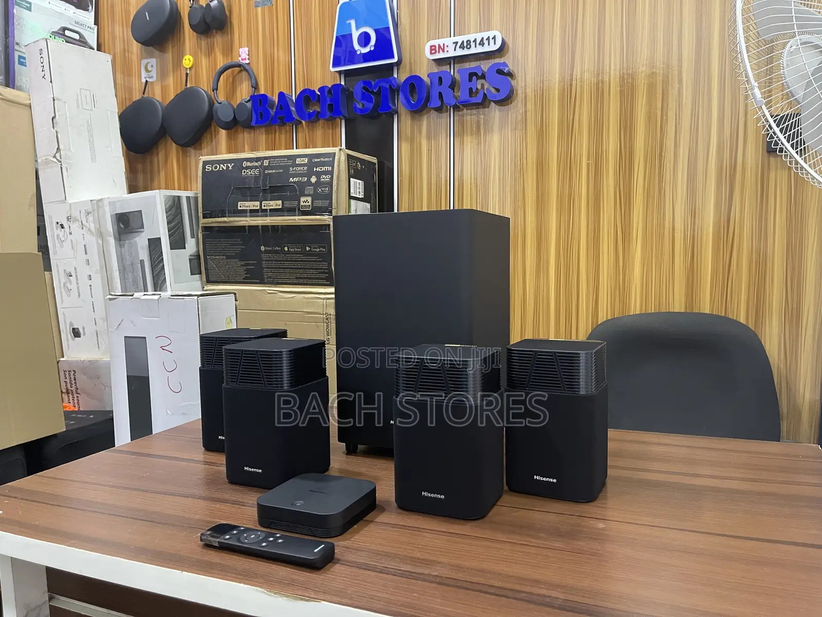 Open Box Hisense HT-Saturn Wireless 4.1.2CH Surround Soundbar