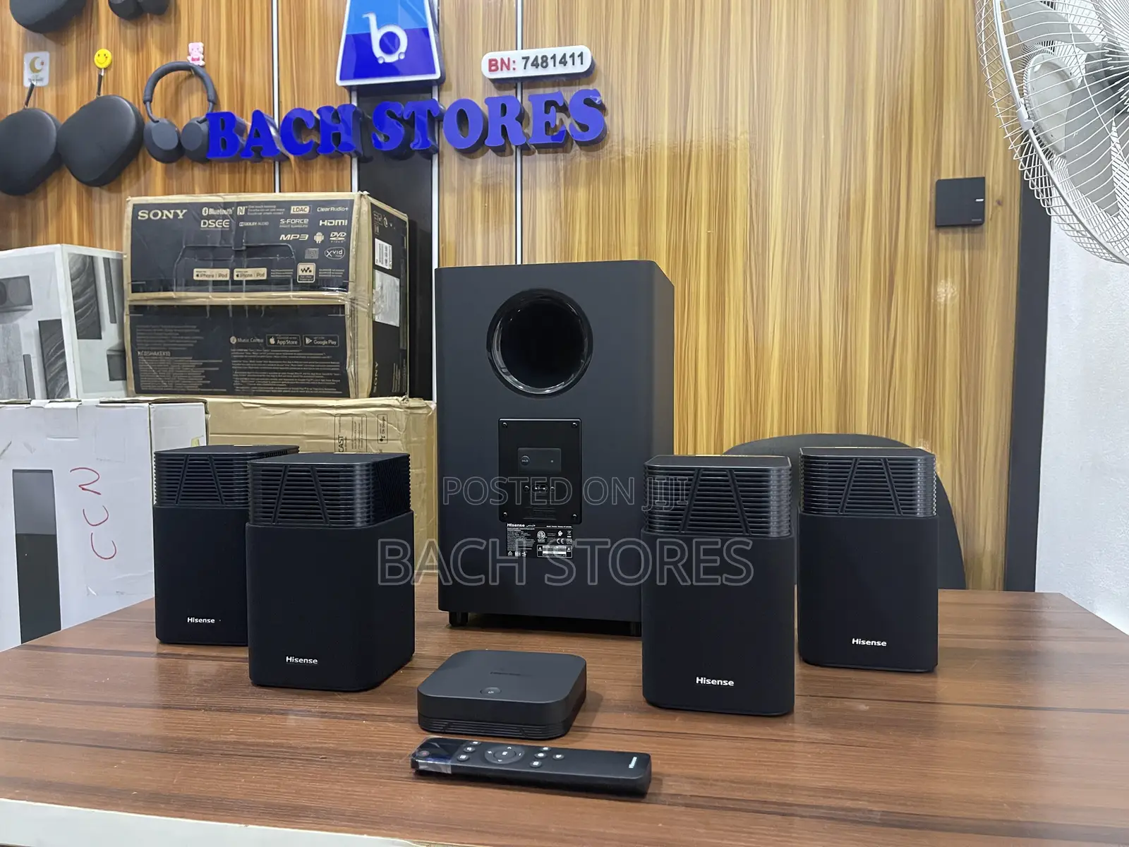 Open Box Hisense HT-Saturn Wireless 4.1.2CH Surround Soundbar