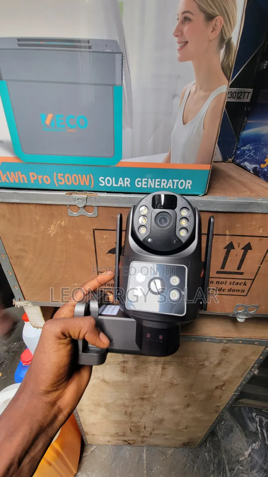 Double Lens Solar Camera Ubox