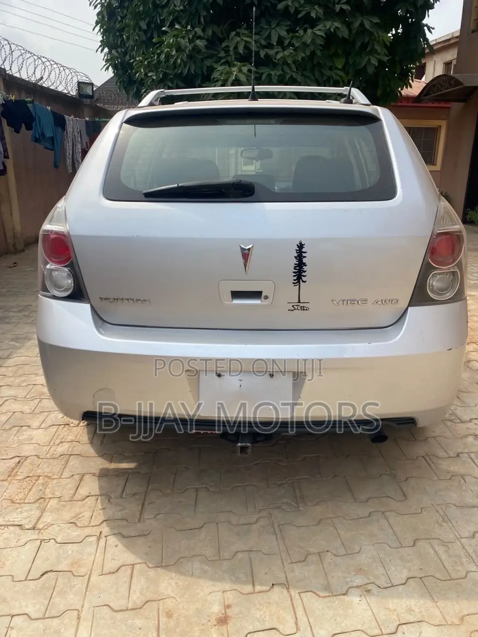 Pontiac Vibe 2.4 4WD 2010 Silver
