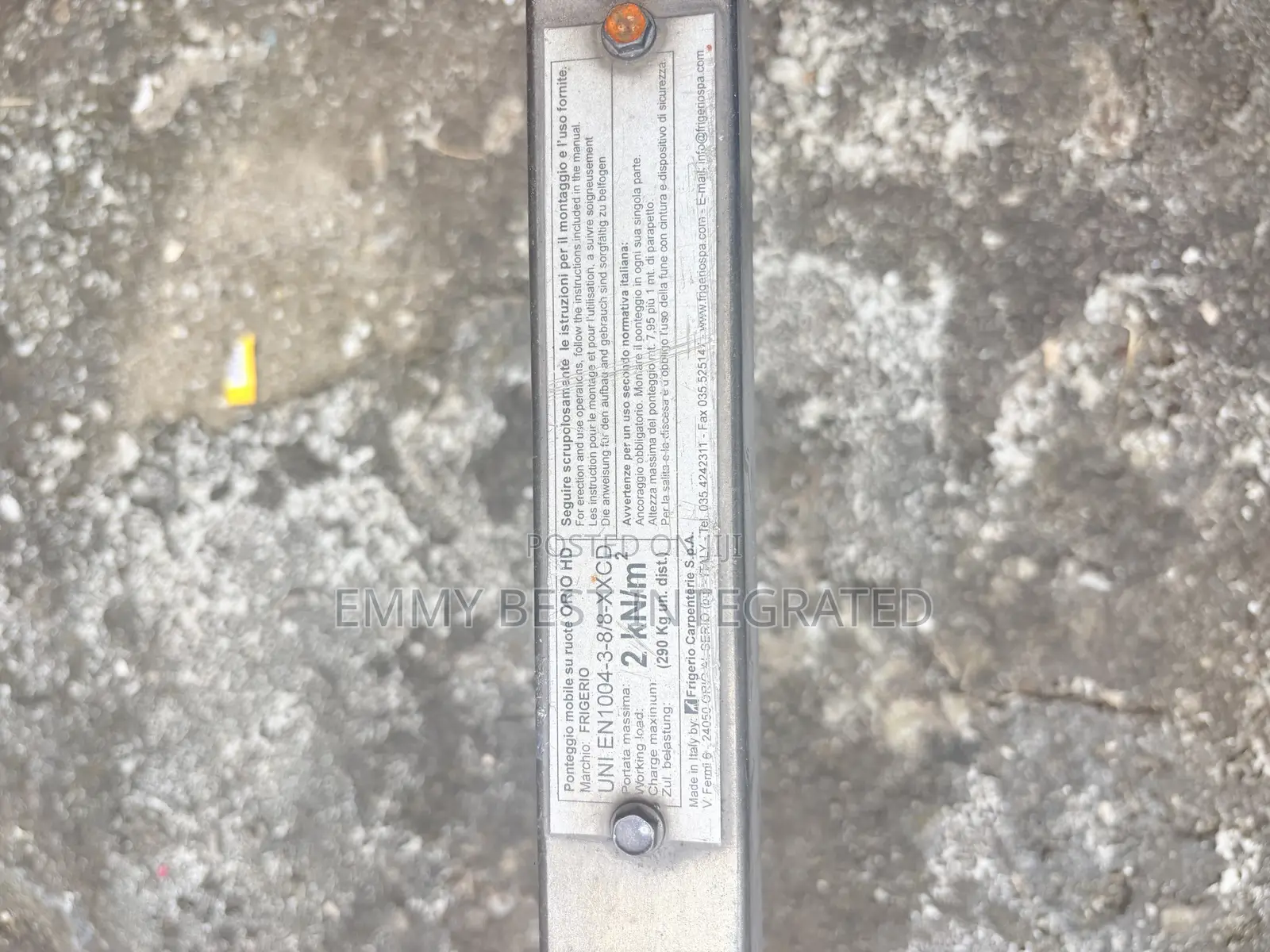 Mobile Scaffolding Tower Frame