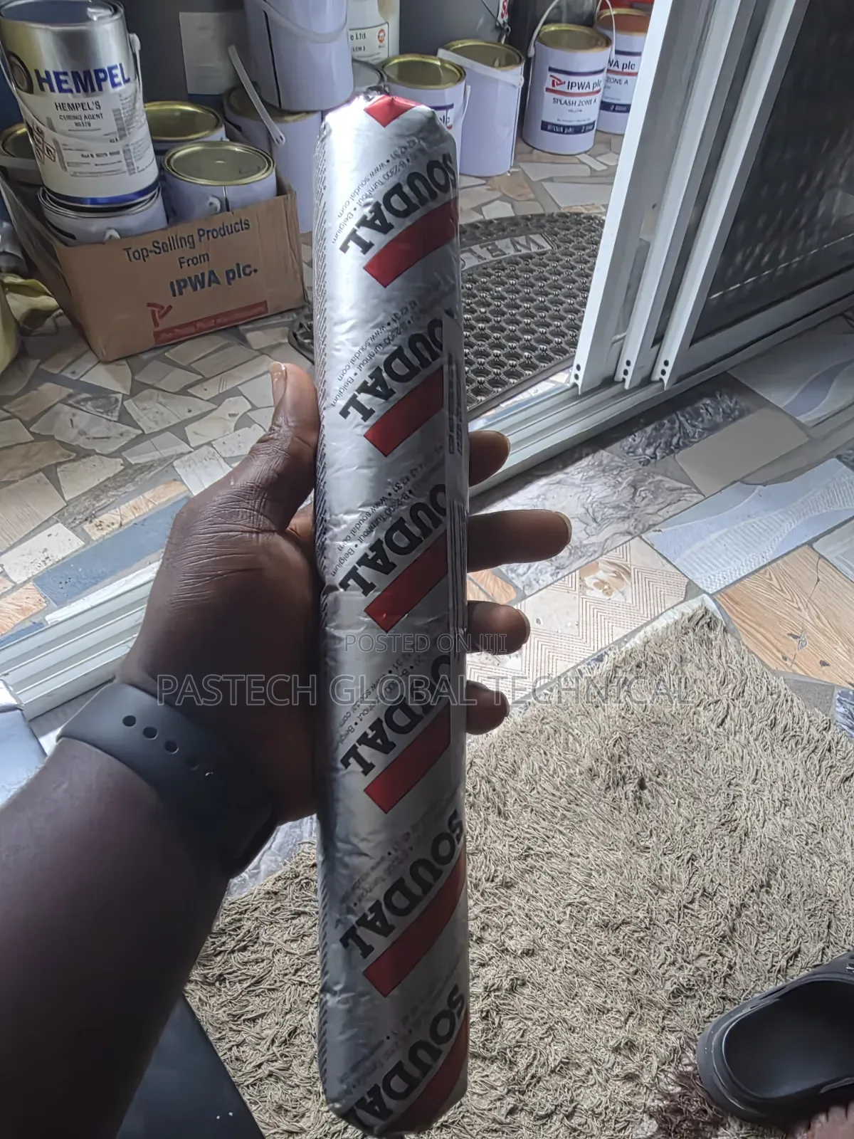 SoudaFlex 40FC BLACK - 600ml Sausage