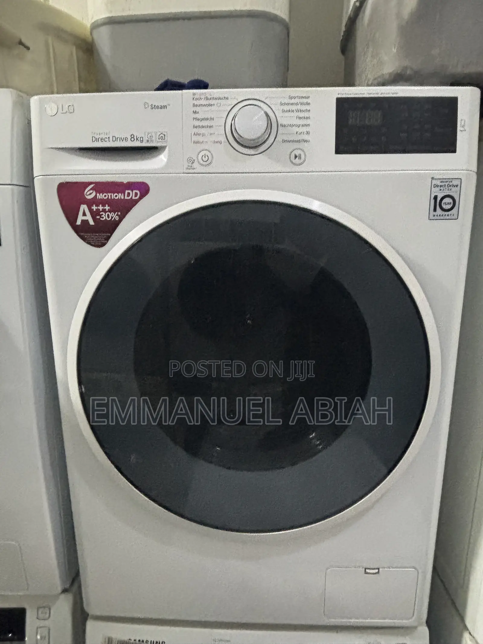 LG Direct Drive 8KG Washing Machine