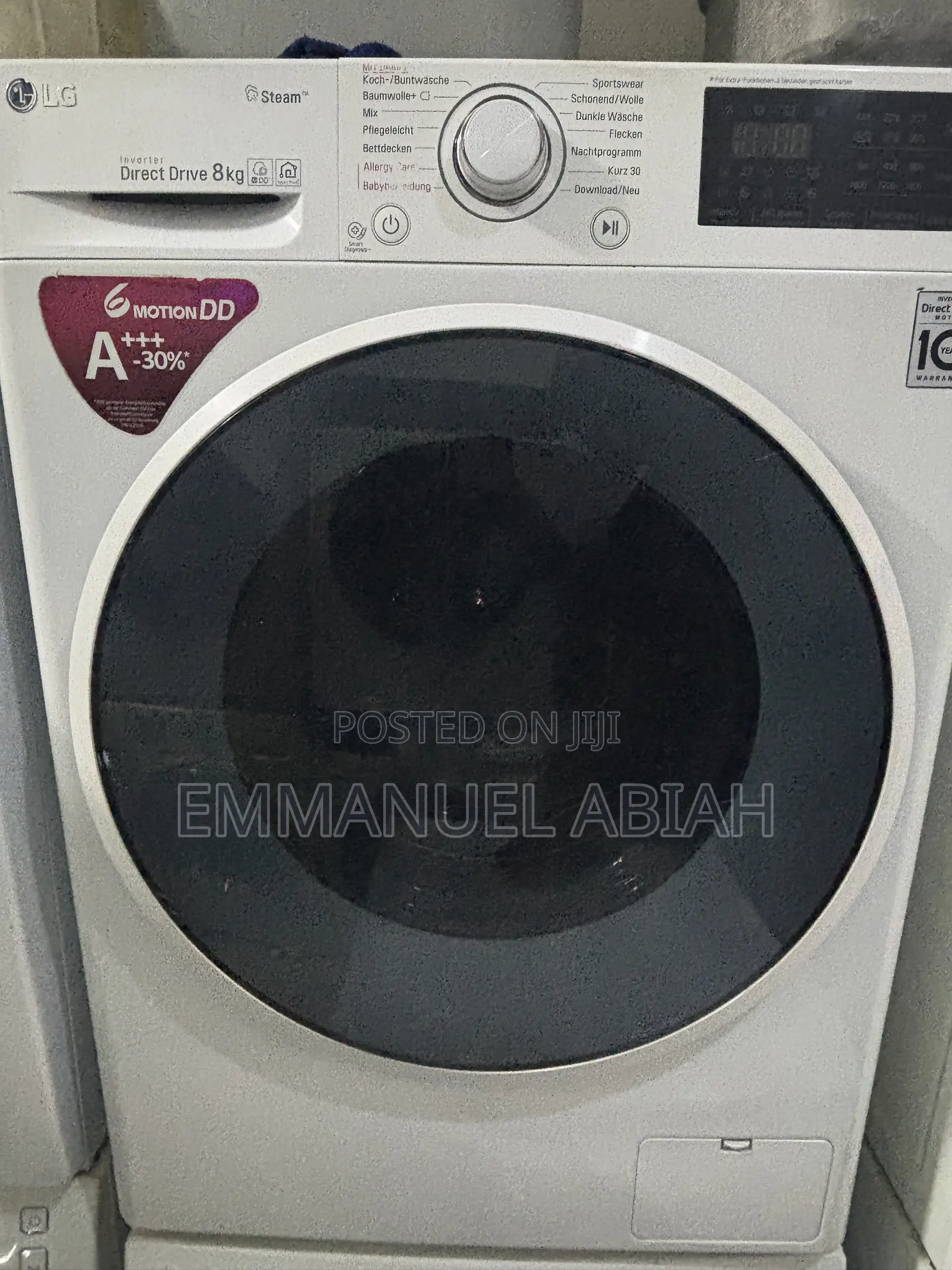 LG Direct Drive 8KG Washing Machine