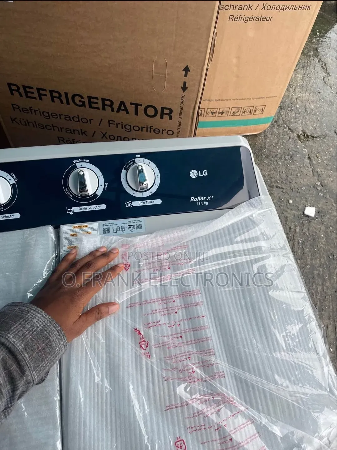 LG 13.5kg Roller Jet Washing Machines