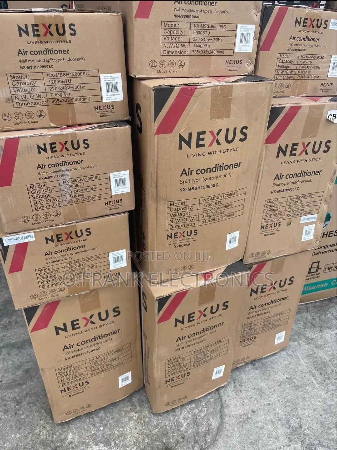 Brand New Nexus Standard a/Cs With Kit