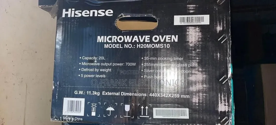 Brand New Hisense Microwave Oven 20L