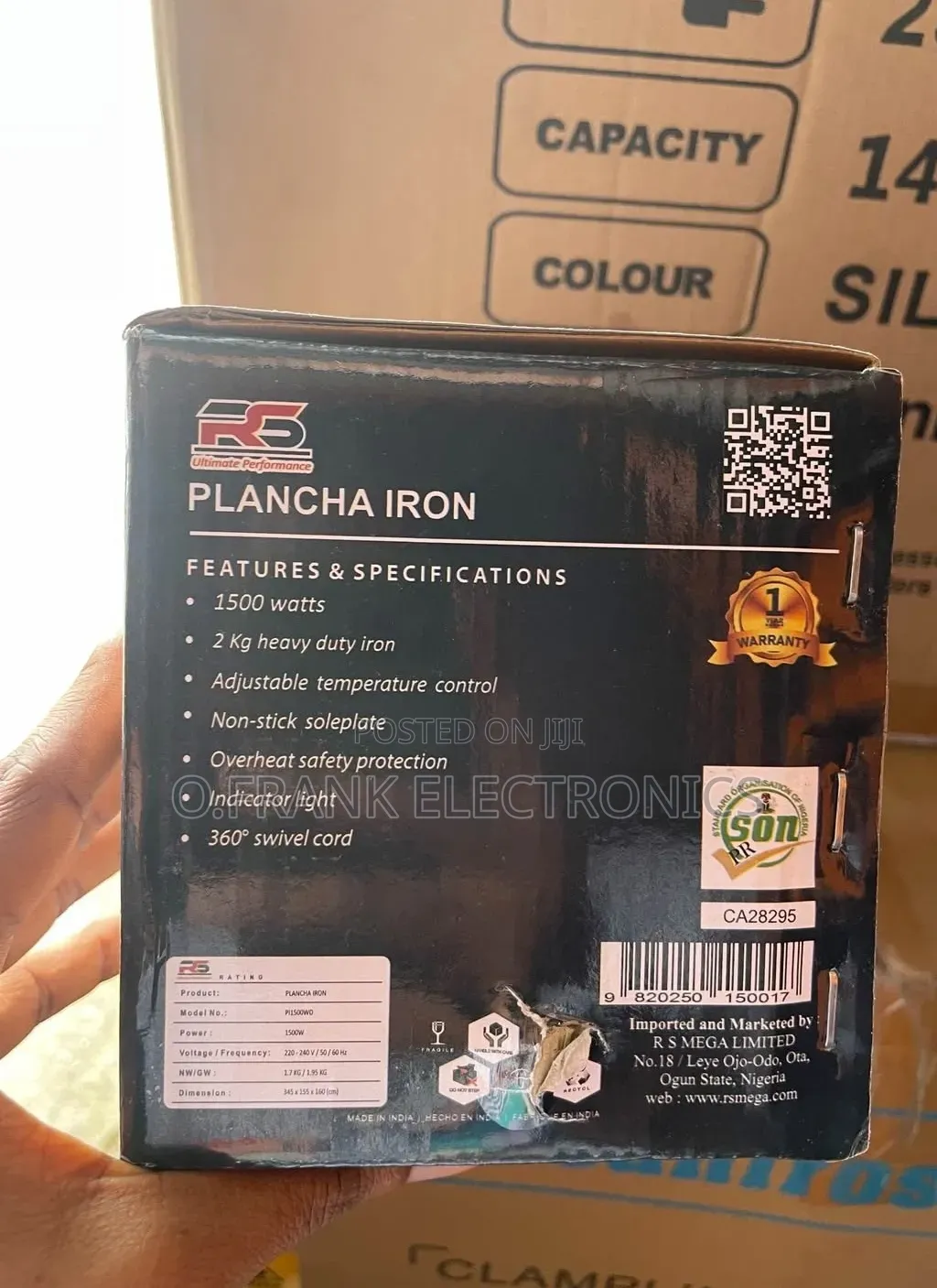 Rs Plancha Heavy Duty Iron