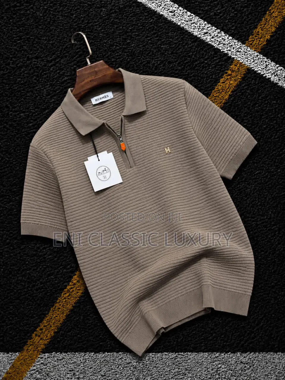 High Demand Luxury Men's T-Shirts Hermes Best Quality Well Branded