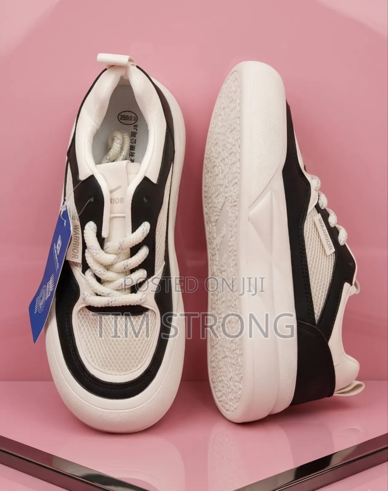Step Up Your Style With This Chunky Two-Tone Colour Blend Sneakers