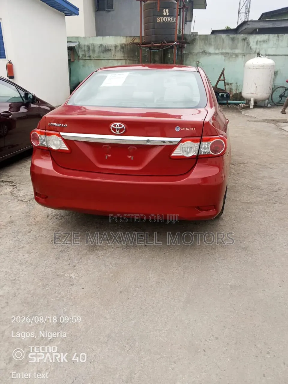 Toyota Corolla 2013 Red