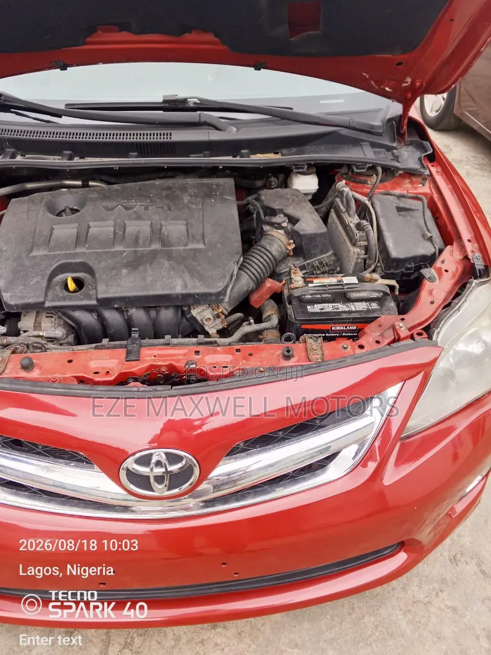 Toyota Corolla 2013 Red