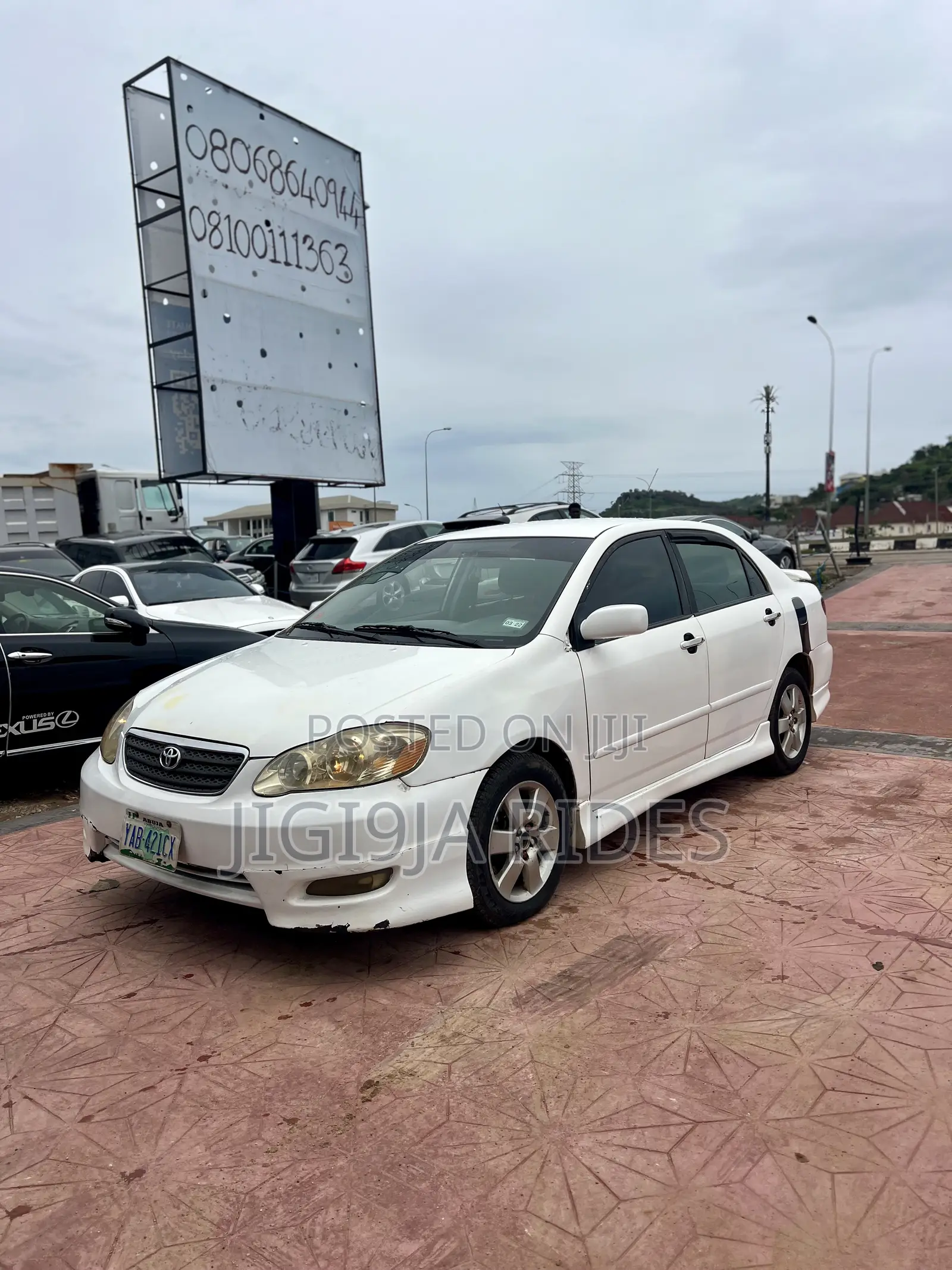 Toyota Corolla S 2006 White