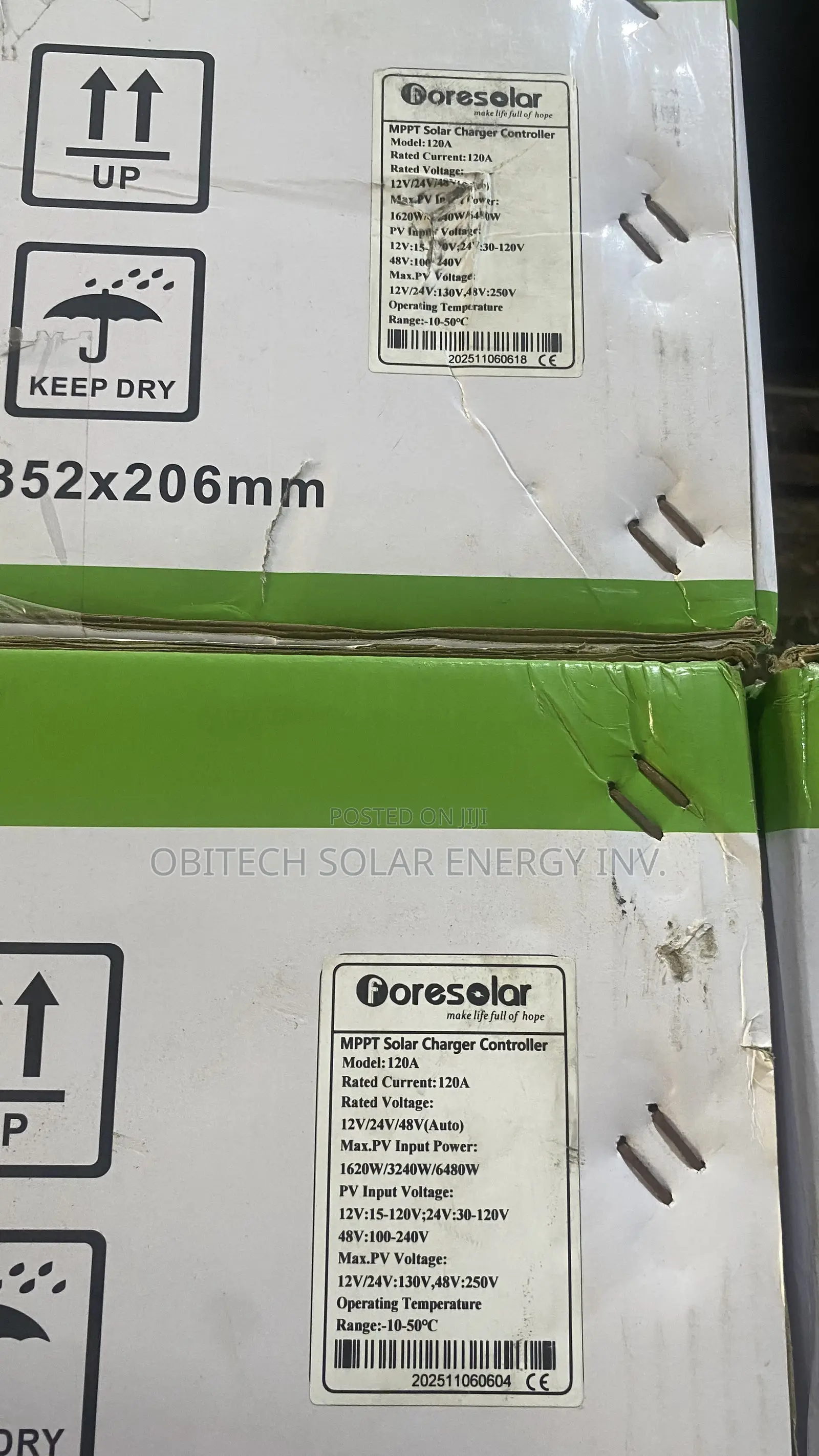 120A MPPT Solar Charge Controller