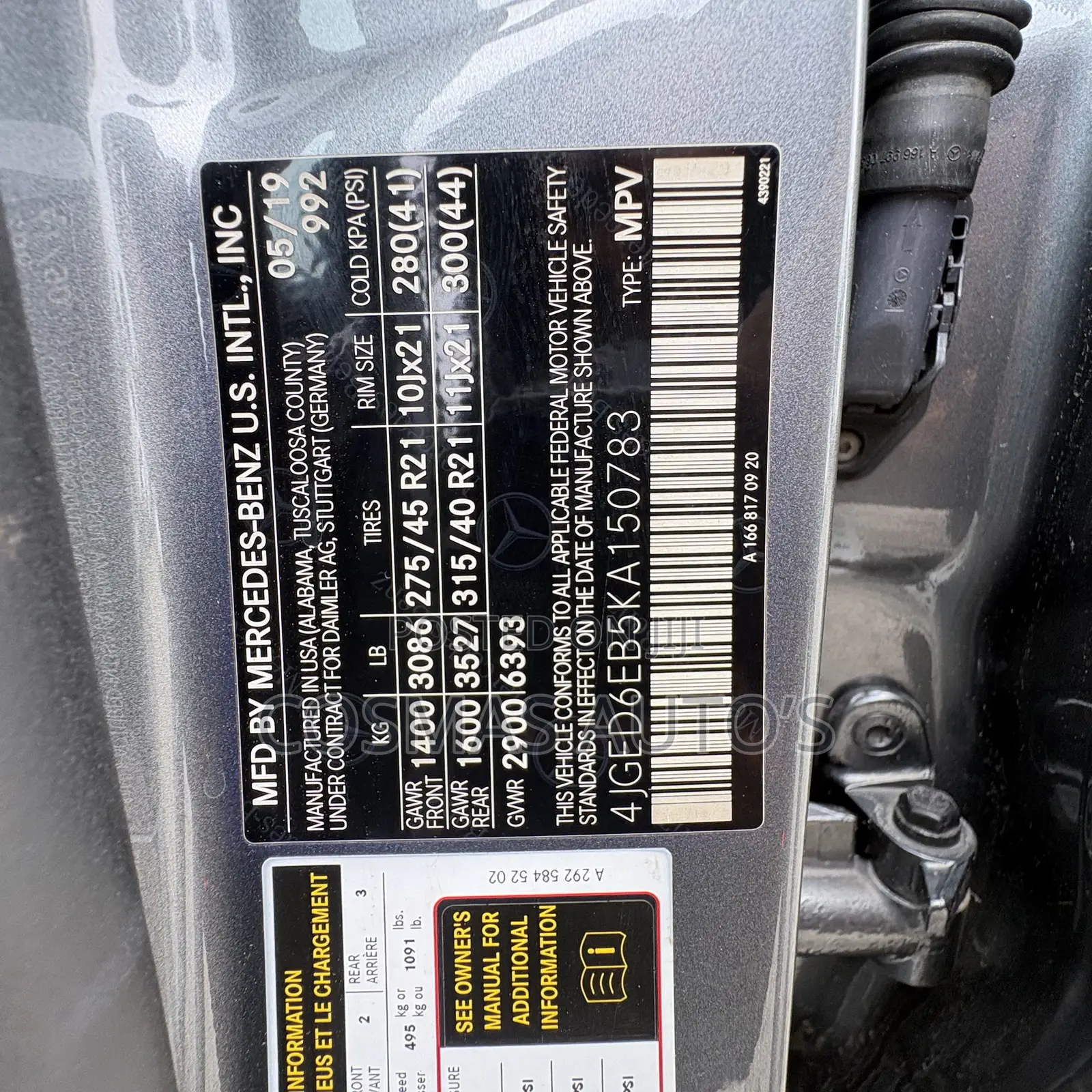 Mercedes-Benz GLE-Class AMG GLE 43 4MATIC 2019 Gray