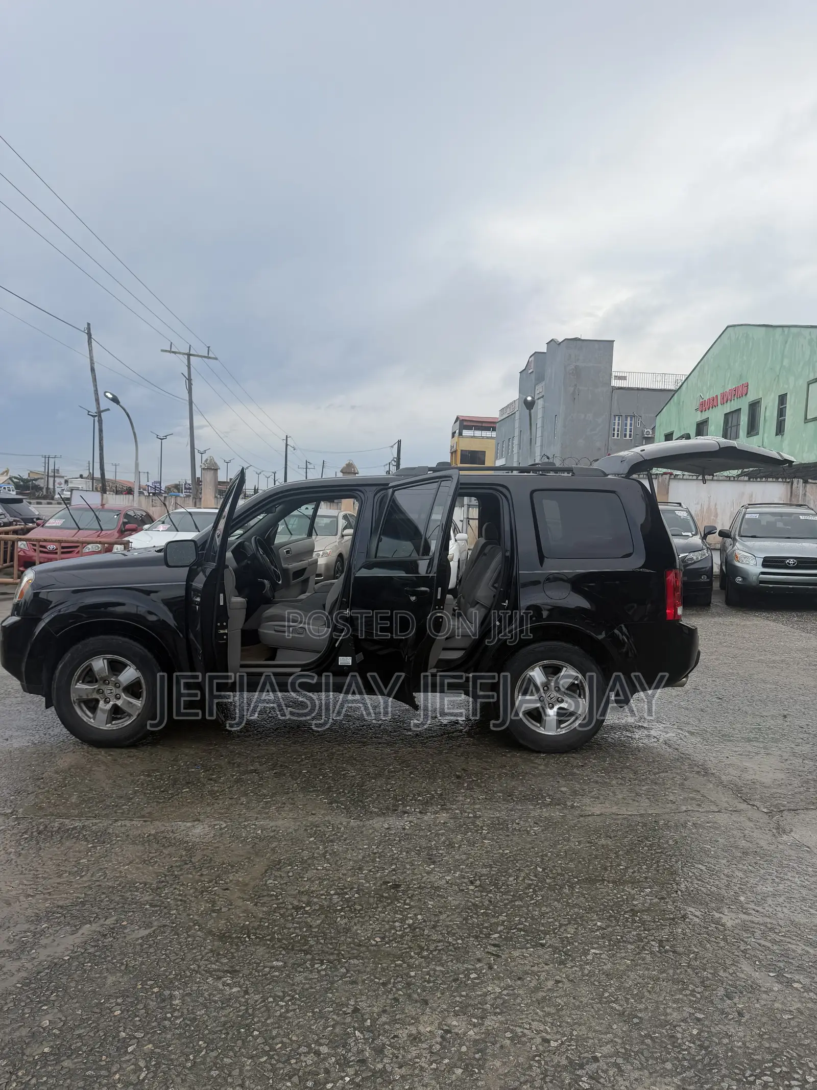 Honda Pilot LX 4dr SUV 4WD (3.5L 6cyl 5A) 2011 Black
