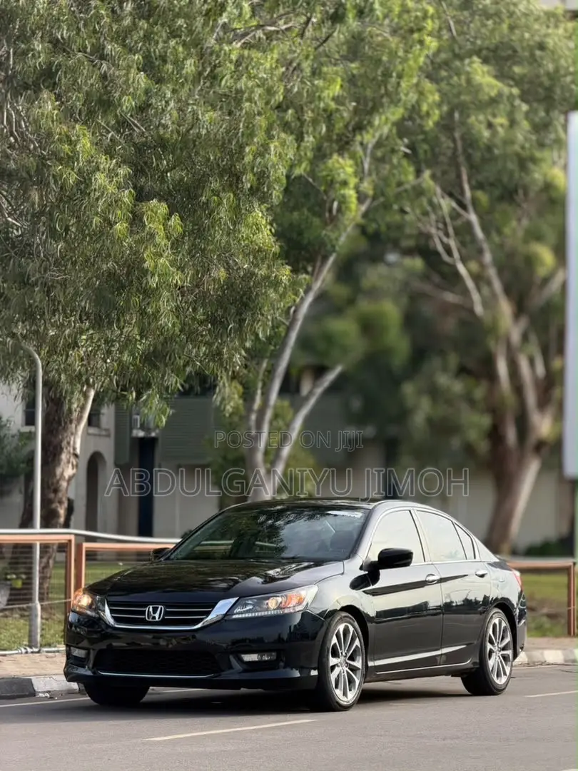 Honda Accord Sport 4dr Sedan (2.4L 4cyl 6M) 2014 Black