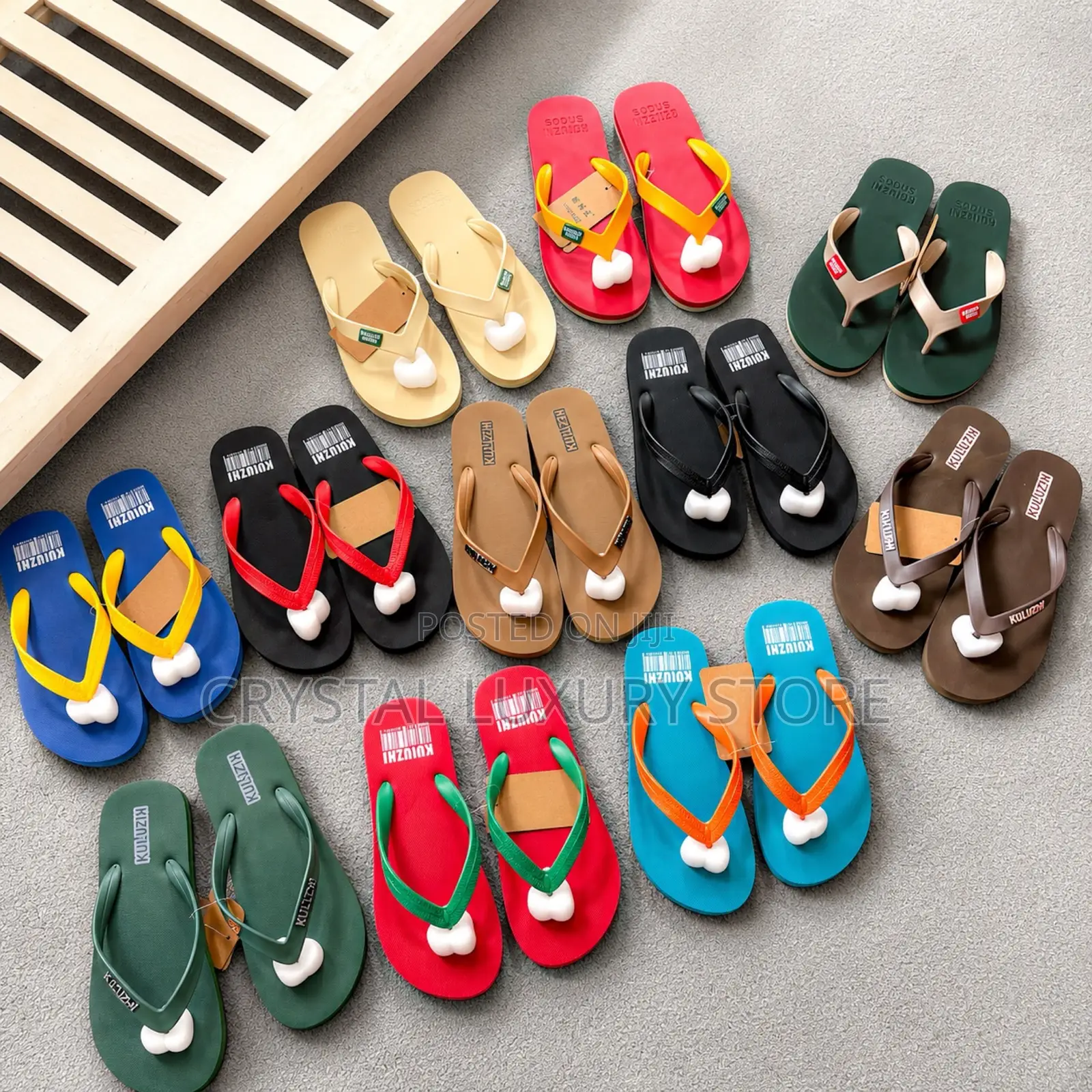 New Summer Quality Luxury Men Flip Flops