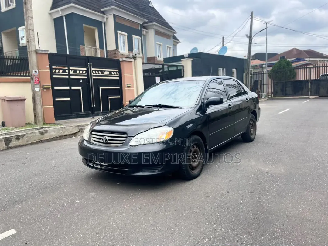 Toyota Corolla LE 2004 Black