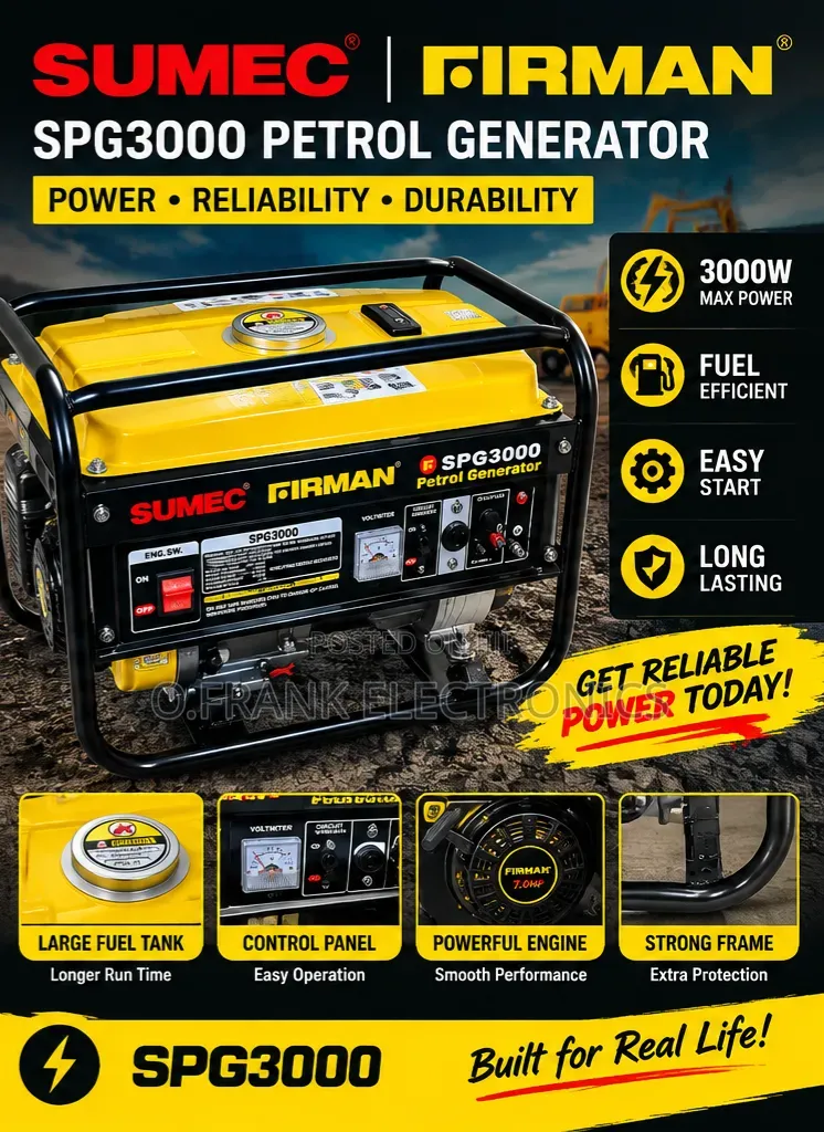 Sumec Firman Generator SPG3000 Manual