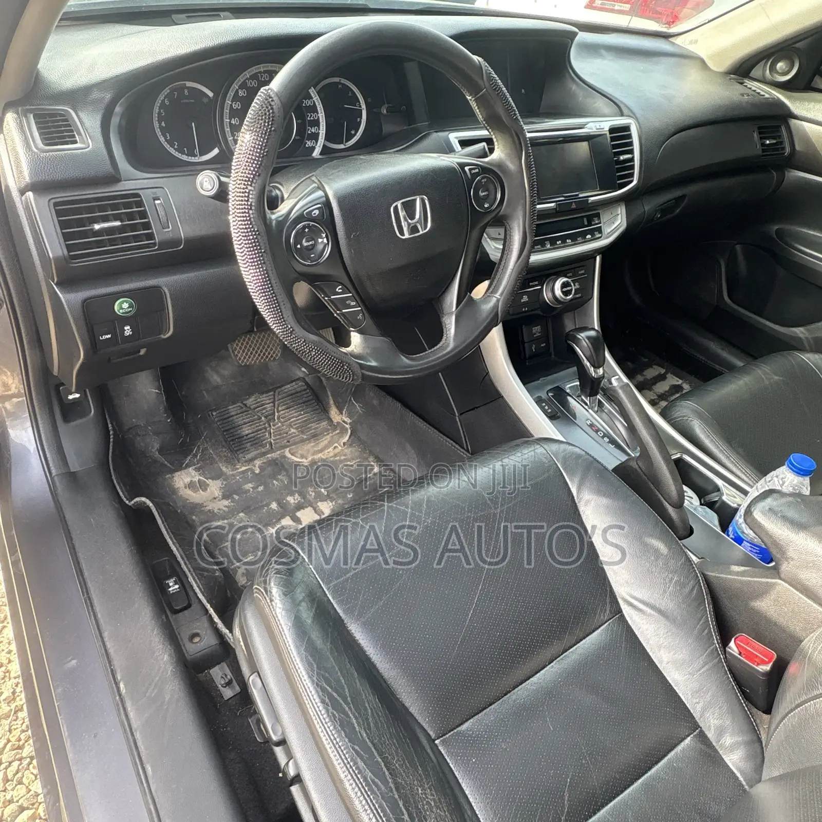 Honda Accord Touring 4dr Sedan FWD (3.5L 6cyl 6A) 2013 Gray