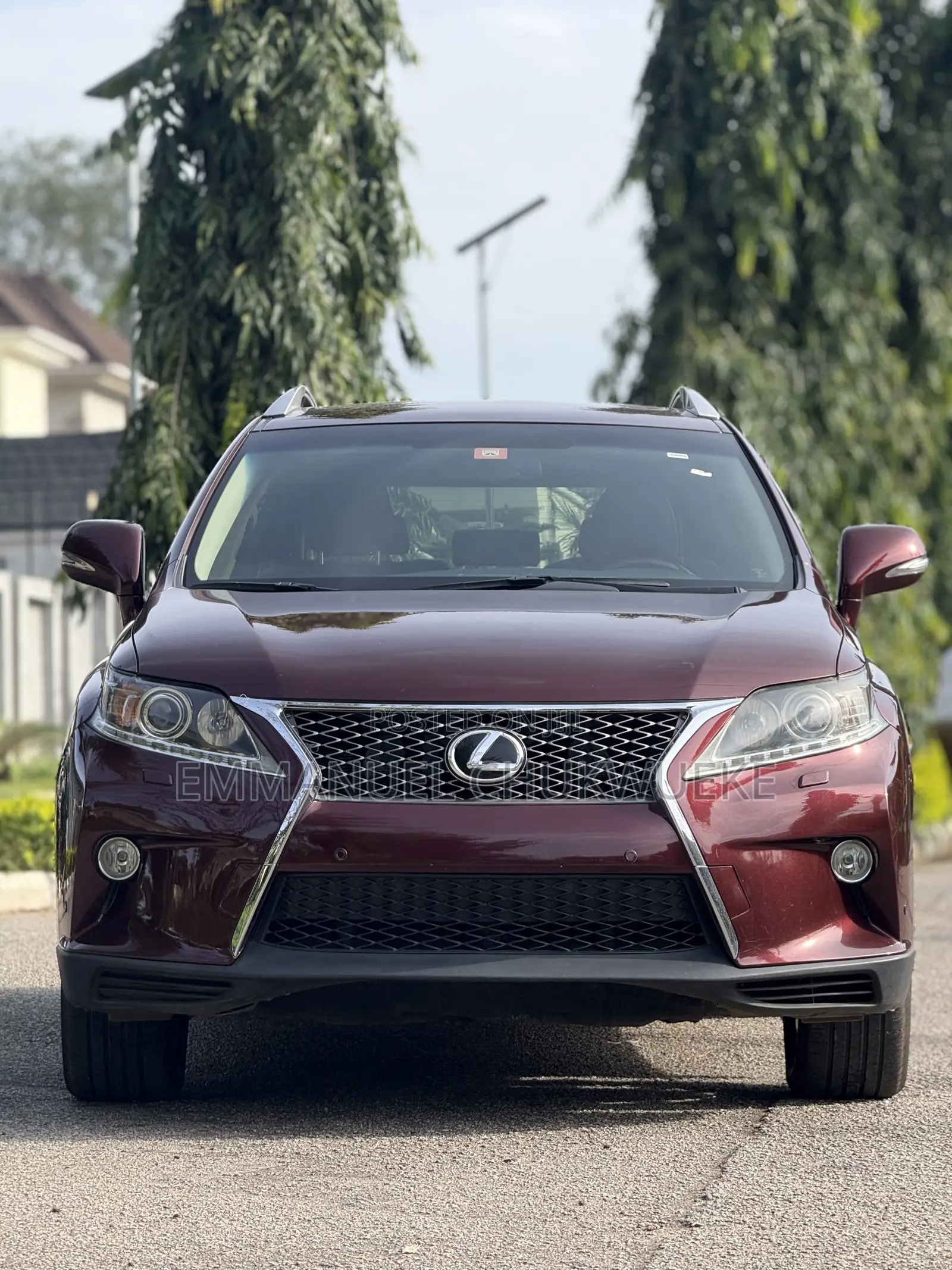 Lexus RX 2013 Burgundy