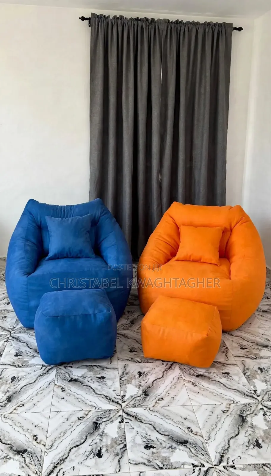 Abuja Beanbag for Sale. Can Be Produced in Your Preferred Color