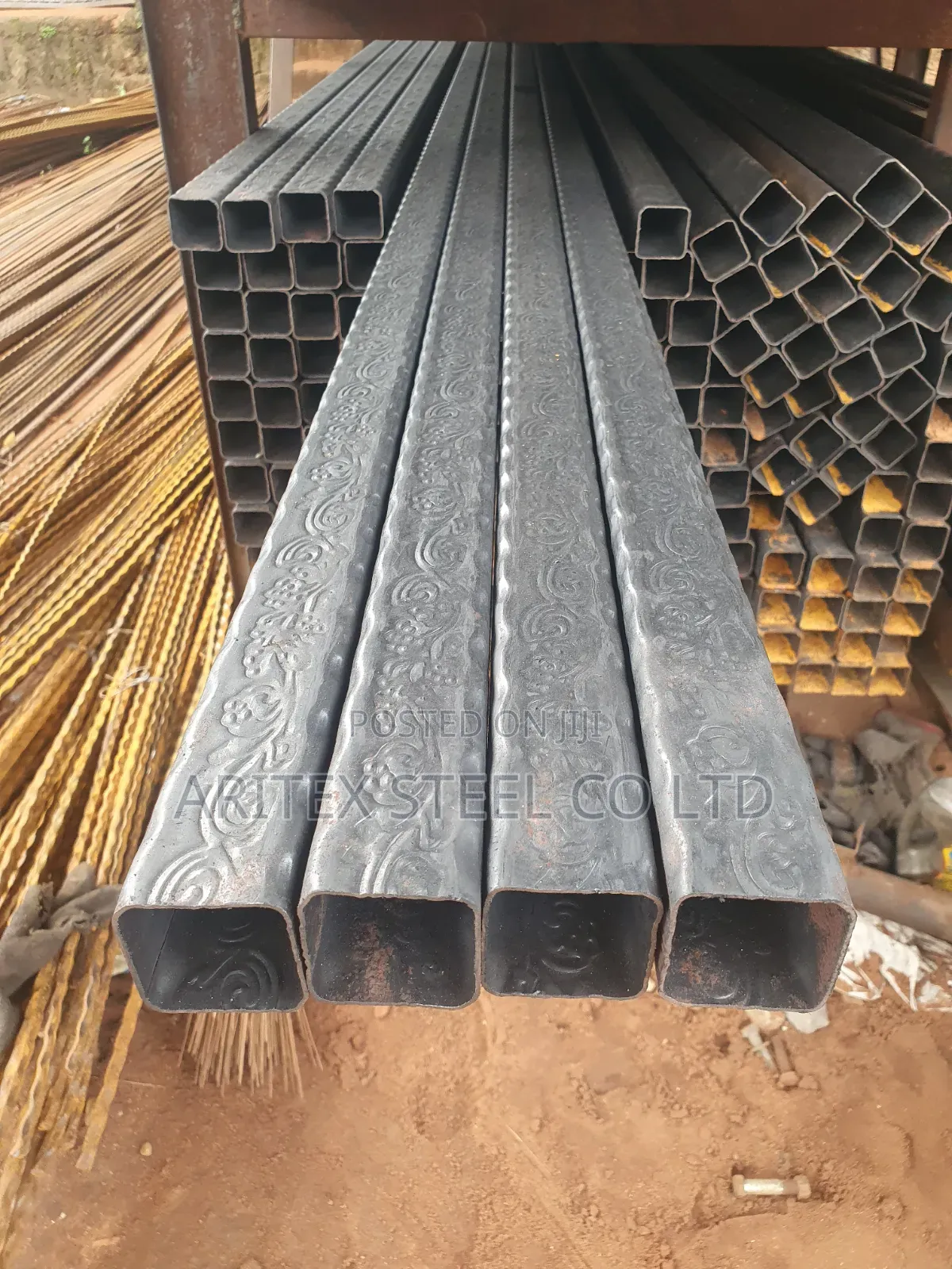 50x50 Wrought Iron Pipe